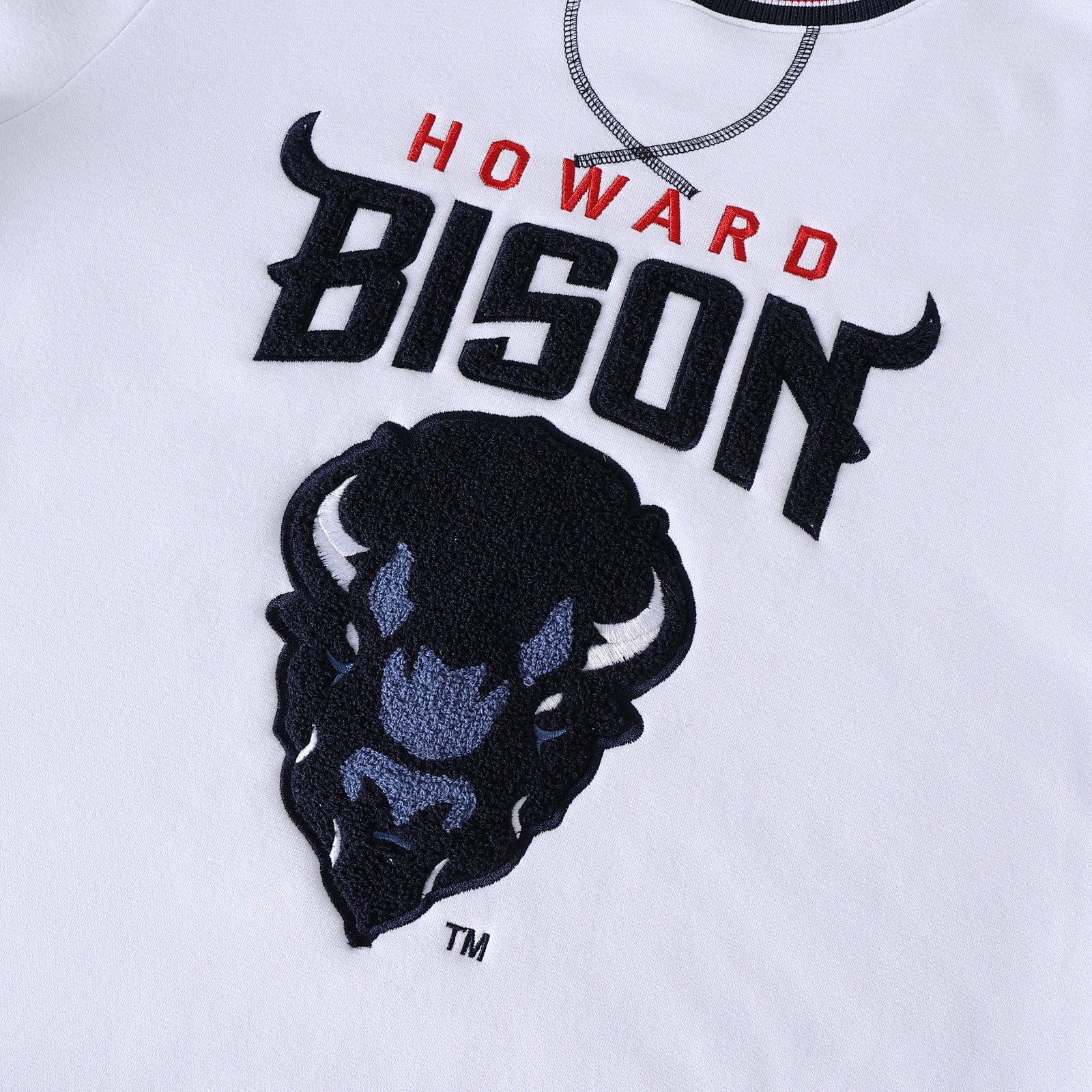 Howard University White Crewneck