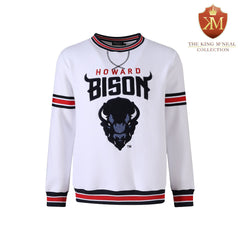 Howard University White Crewneck