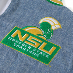 Norfolk State Denim Bomber Jacket