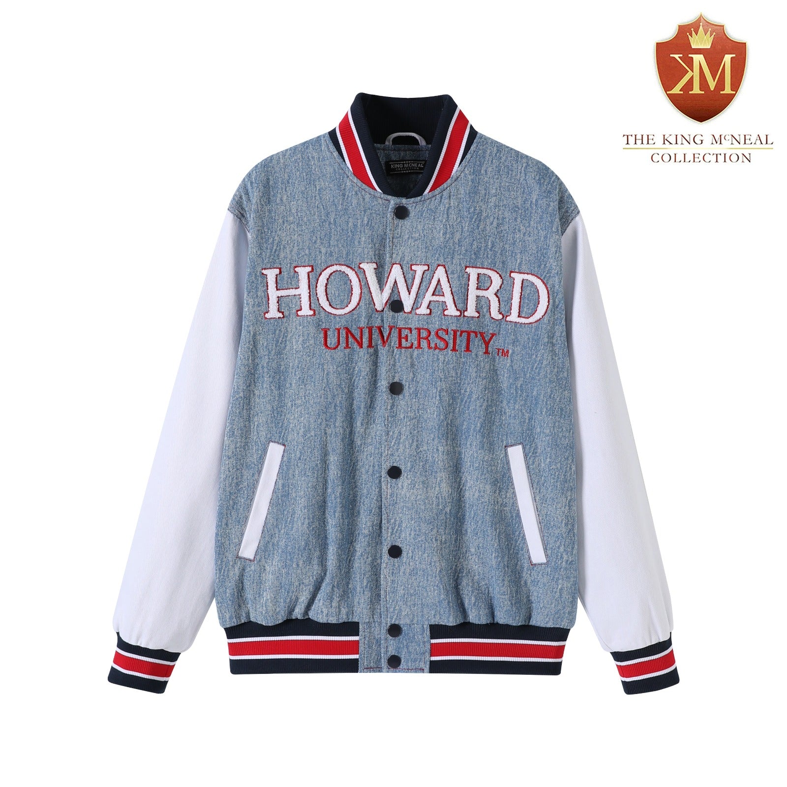 Howard University Denim Bomber
