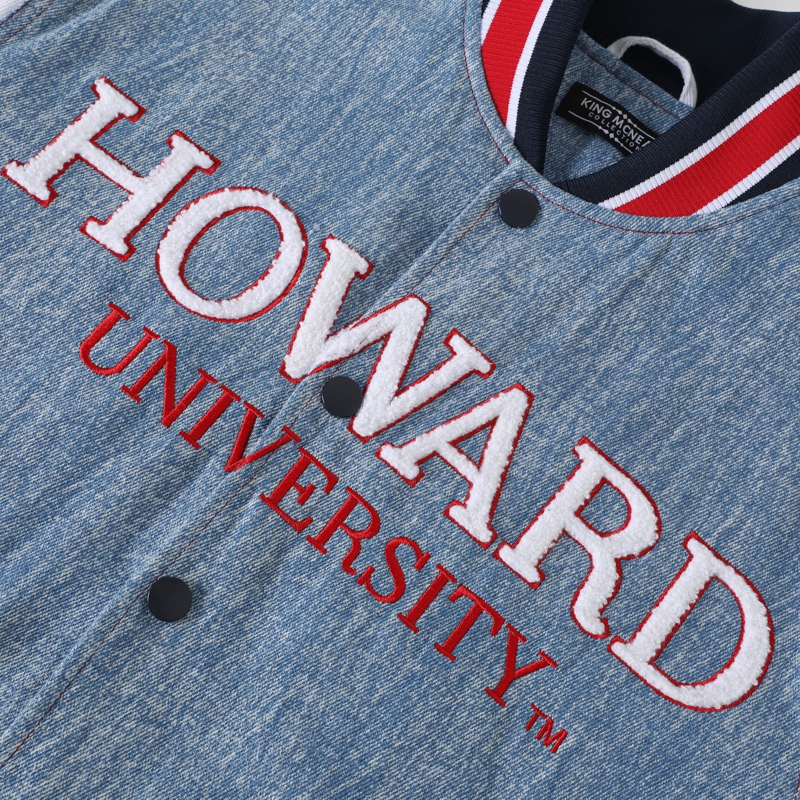 Howard University Denim Bomber