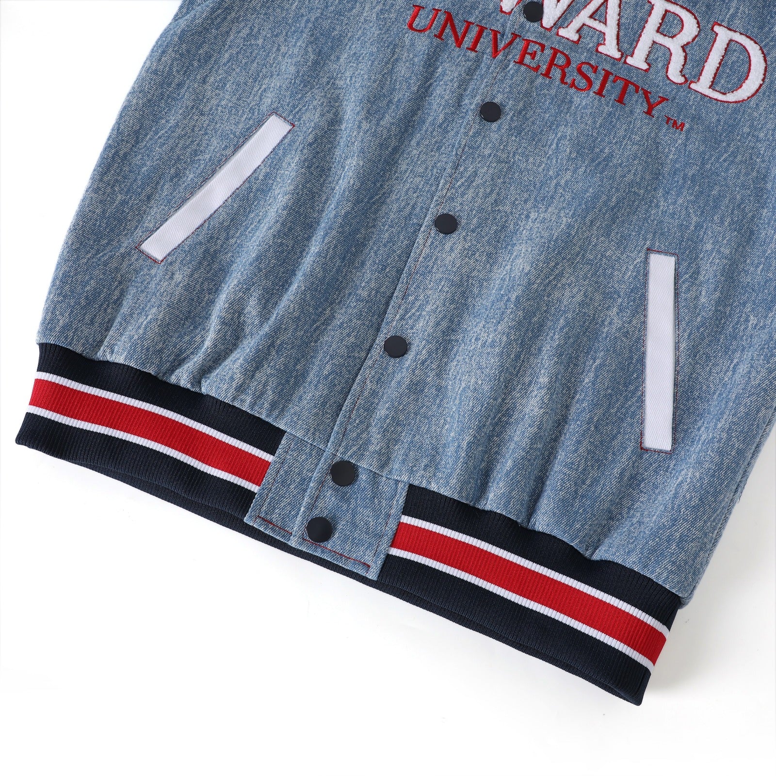 Howard University Denim Bomber