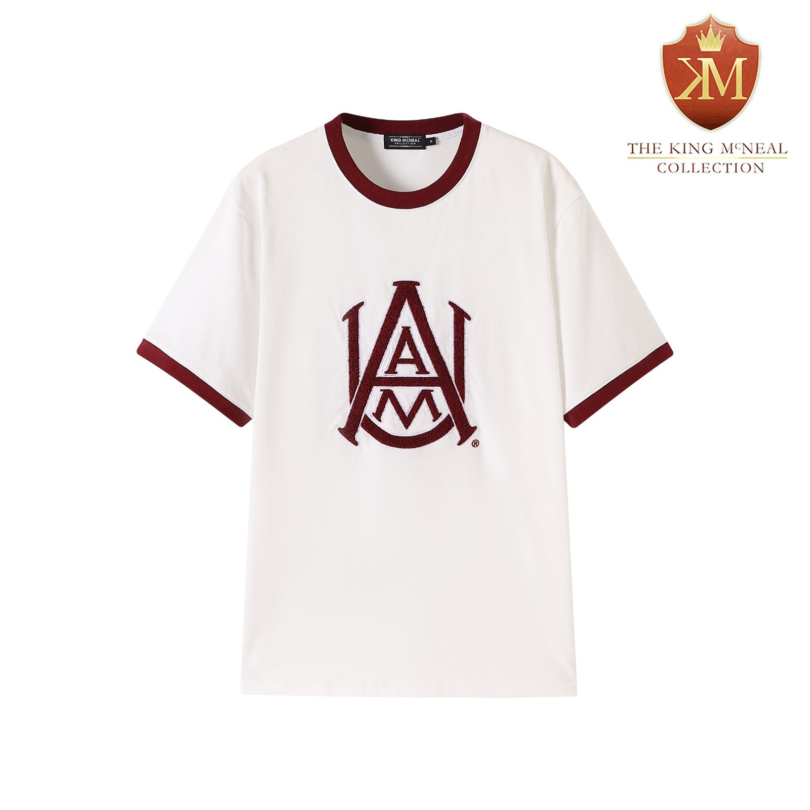 Alabama A&M Premium Chenille Ringer Shirt