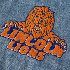 Lincoln University Denim Bomber Jacket