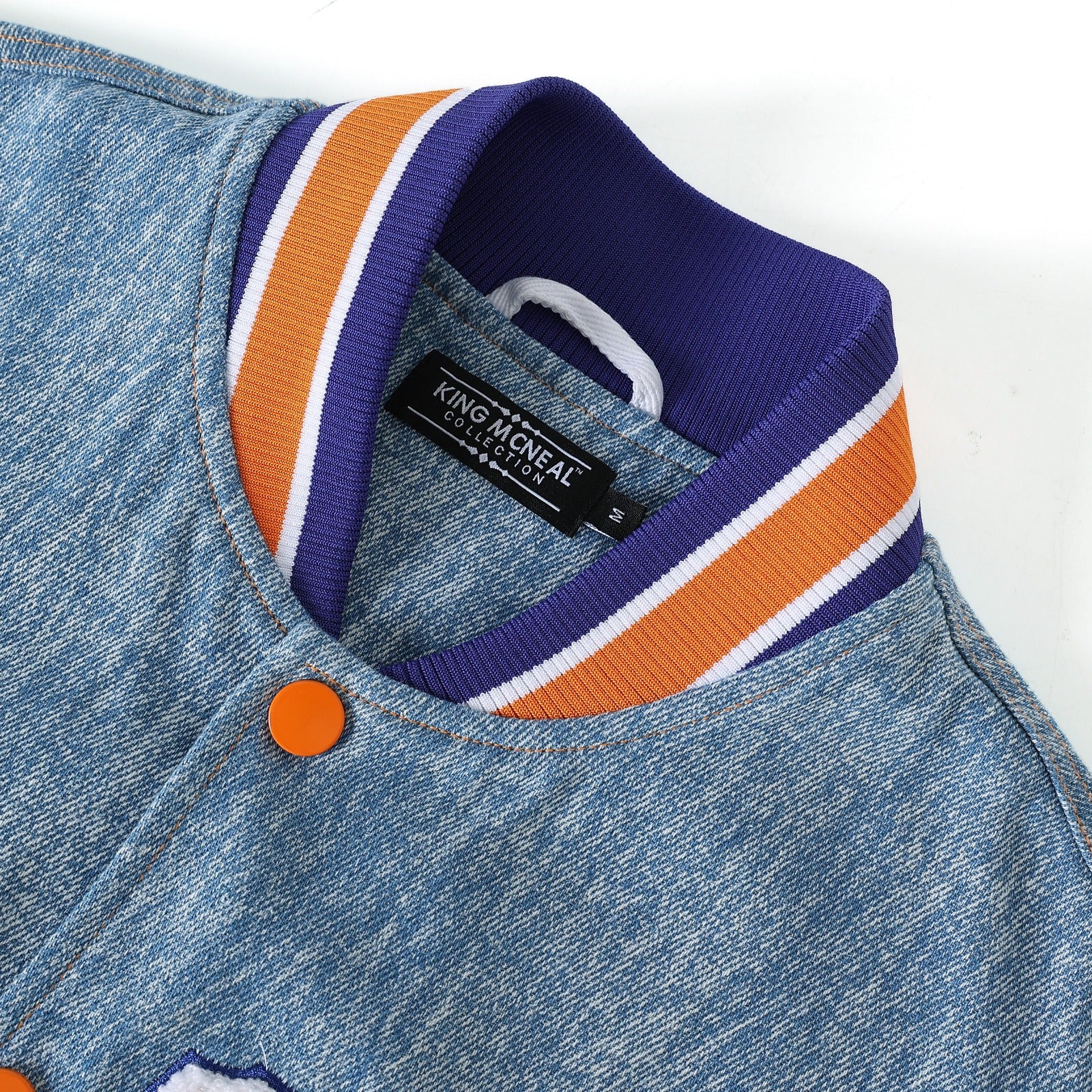 Lincoln University Denim Bomber Jacket