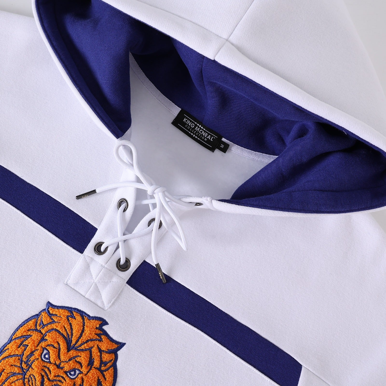Lincoln University White Hockey Hoodie