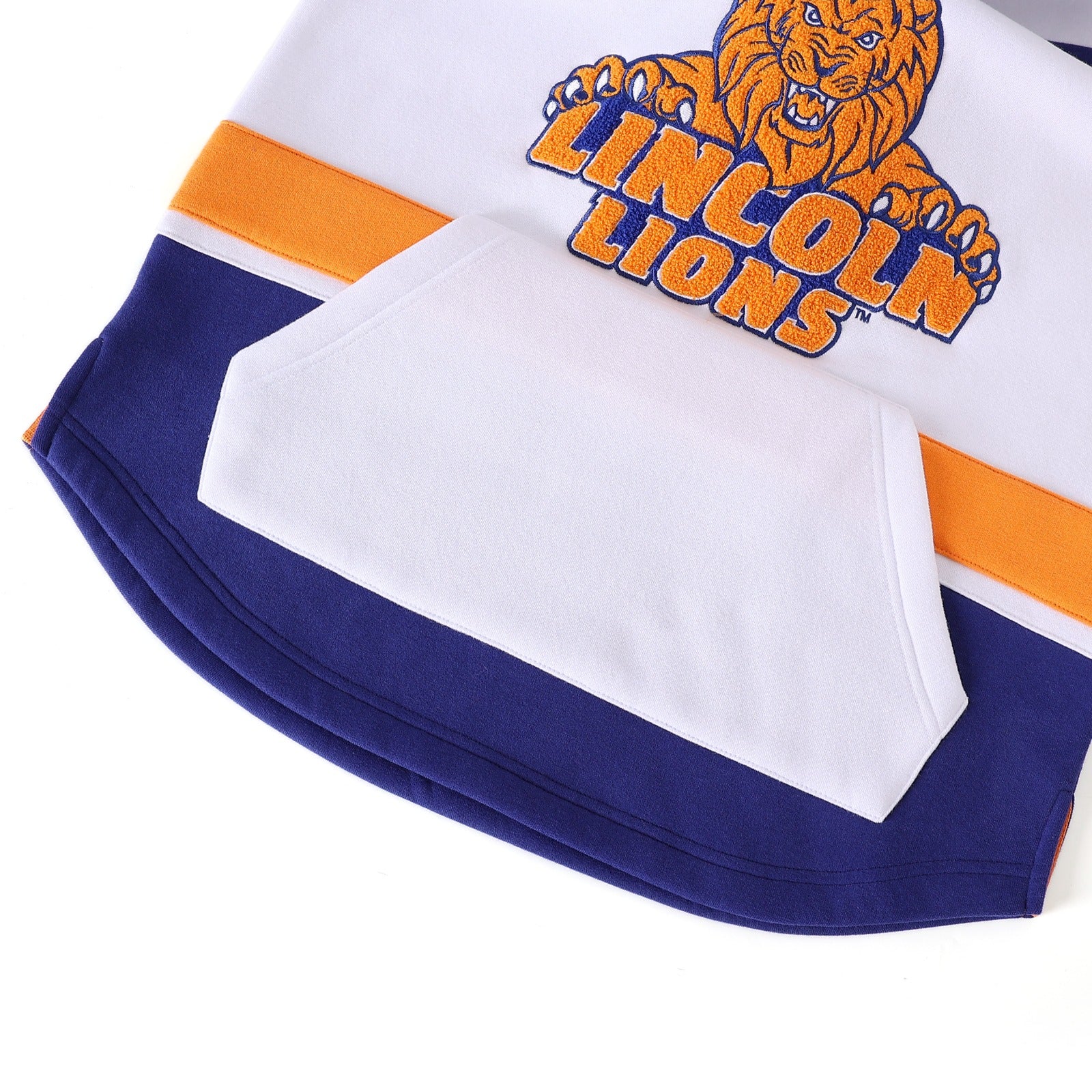 Lincoln University White Hockey Hoodie