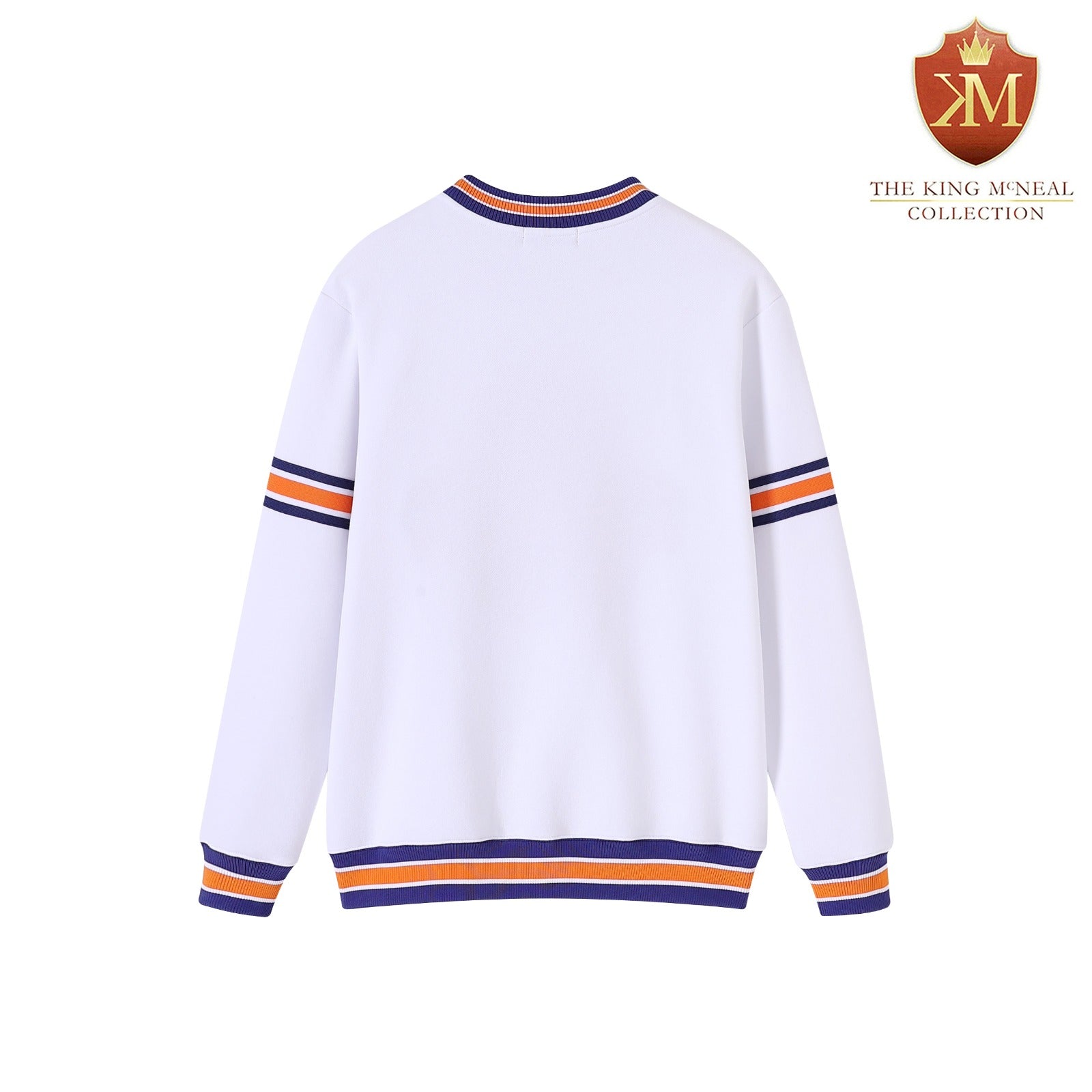 Lincoln University White Pocket Crewneck