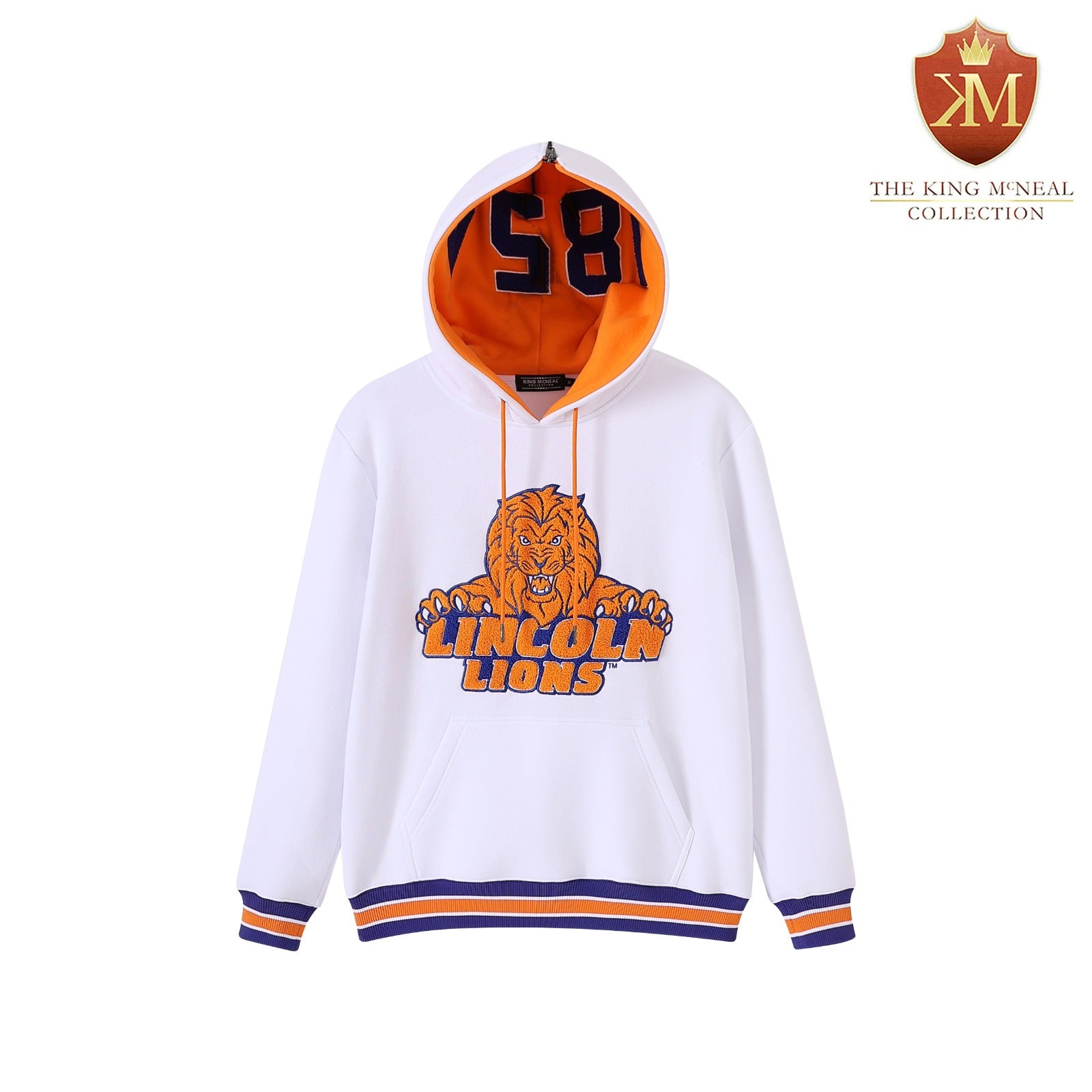 Lincoln University White Prep Hoodie