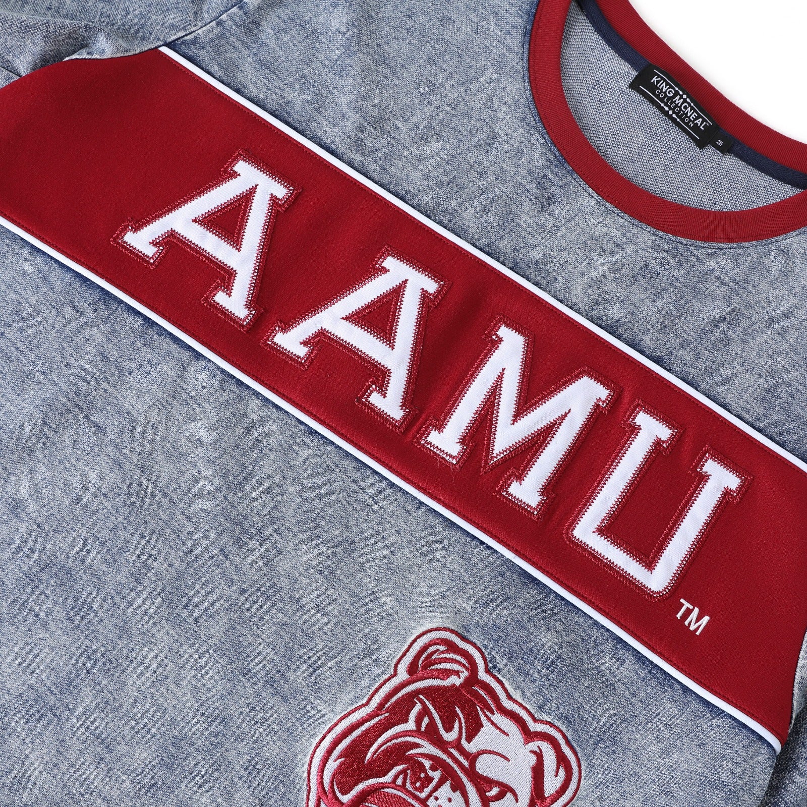 Alabama A&M Denim Jersey Shirt