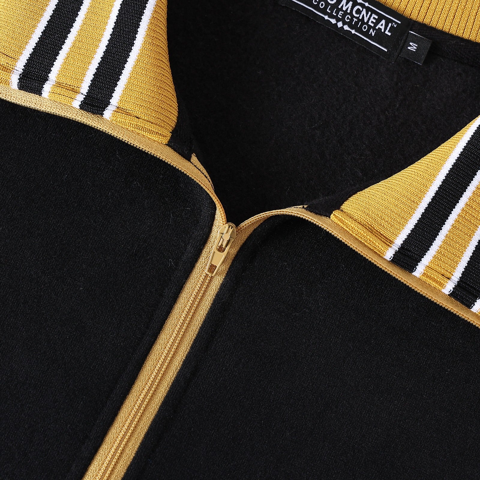 Alabama State Black Quarter Zip Crewneck