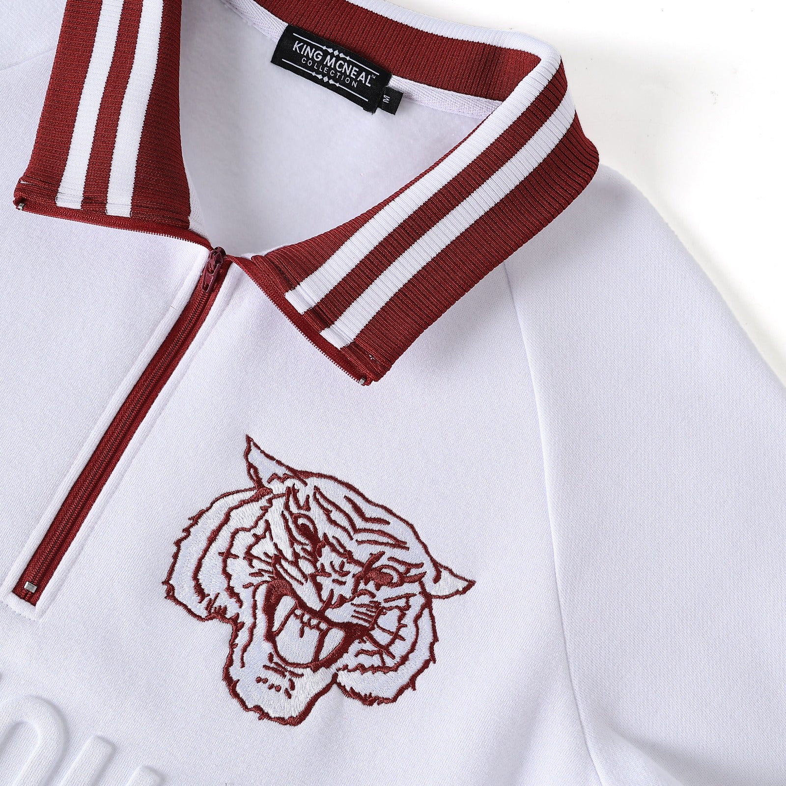 Morehouse College White Quarter Zip