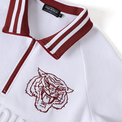 Morehouse College White Quarter Zip