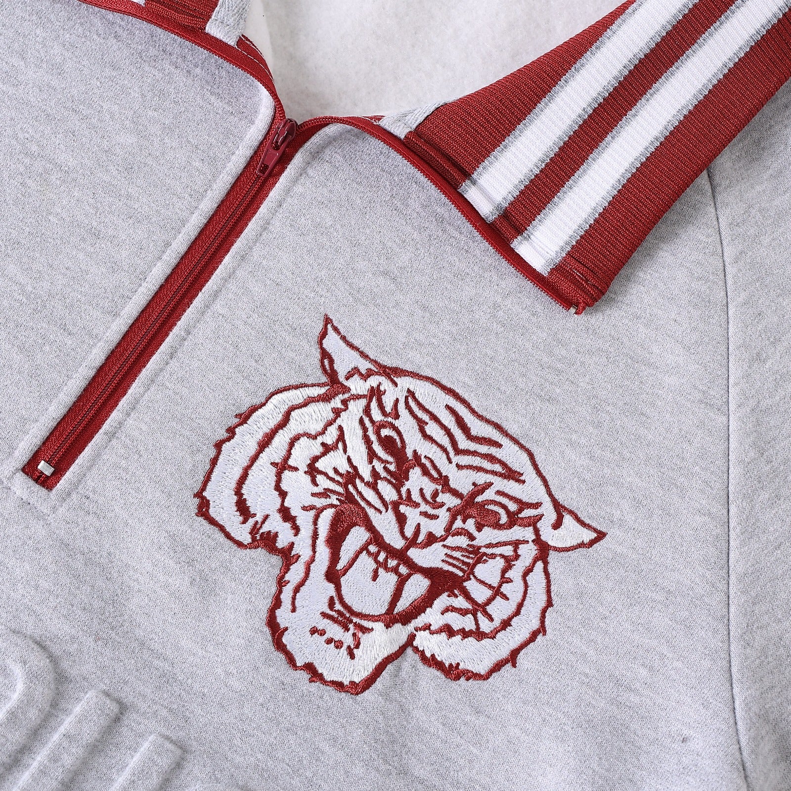 Morehouse College Heather Grey Quarter Zip