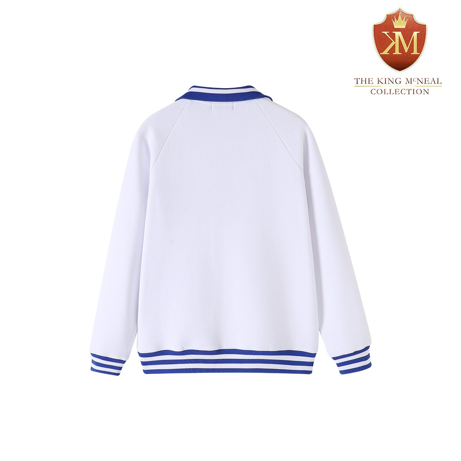 Hampton University White Quarter Zip