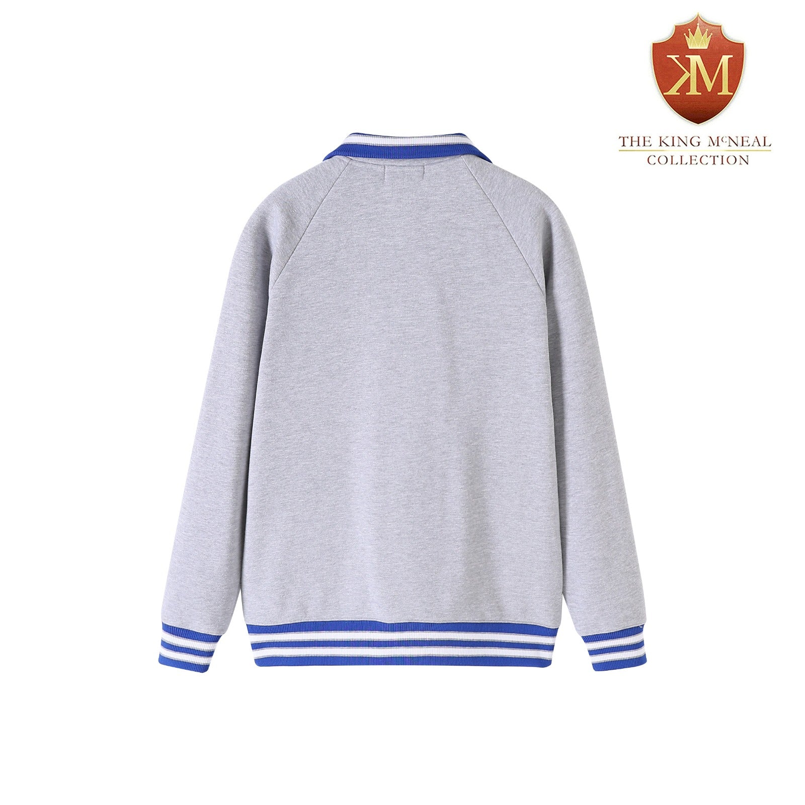 Hampton University Heather Grey Quarter Zip