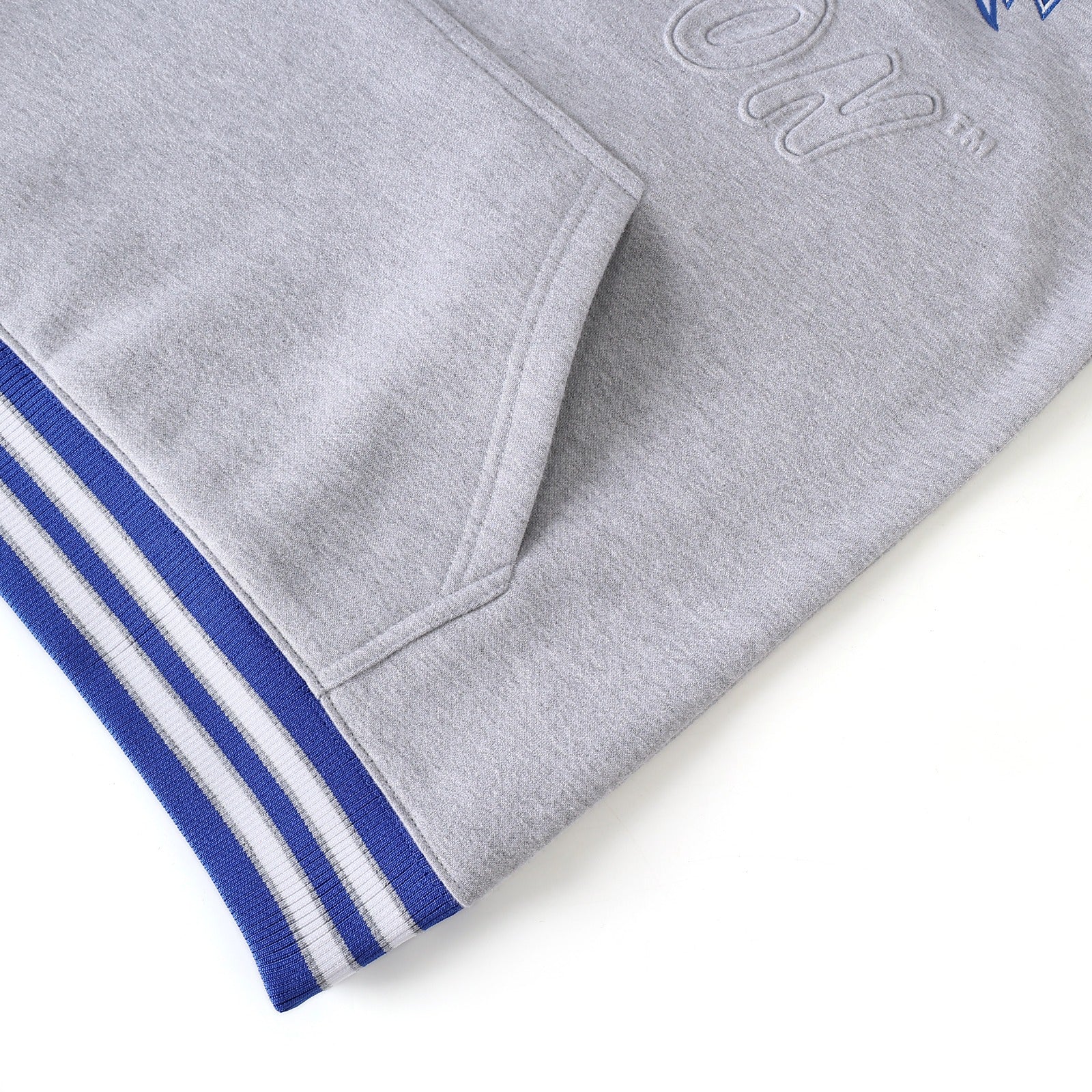Hampton University Heather Grey Quarter Zip