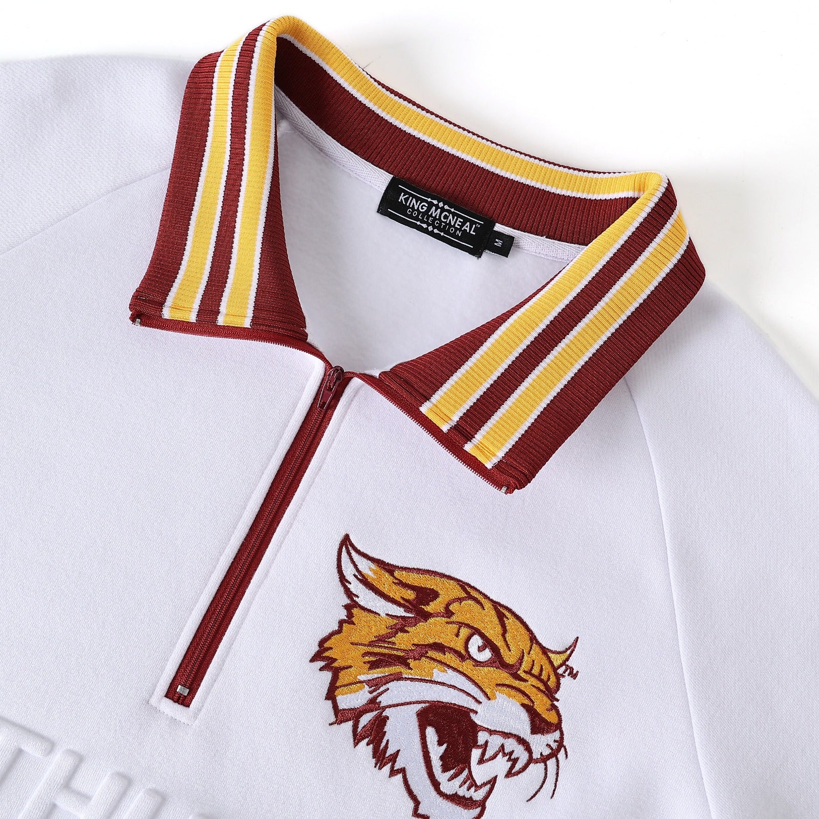 Bethune-Cookman University White Quarter Zip