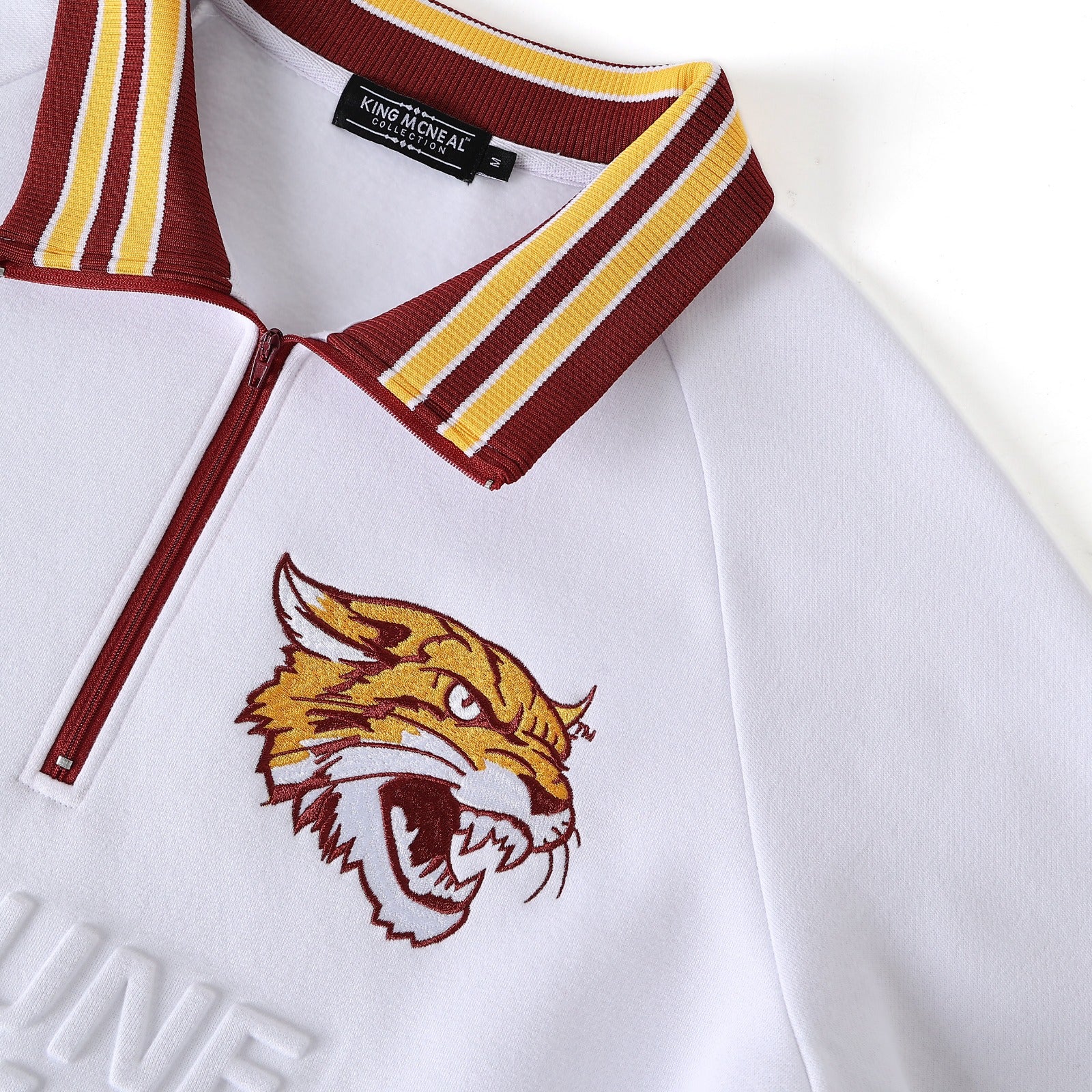 Bethune-Cookman University White Quarter Zip