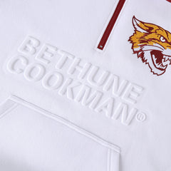 Bethune-Cookman University White Quarter Zip