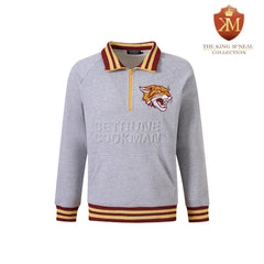 Bethune-Cookman University Heather Grey Quarter Zip