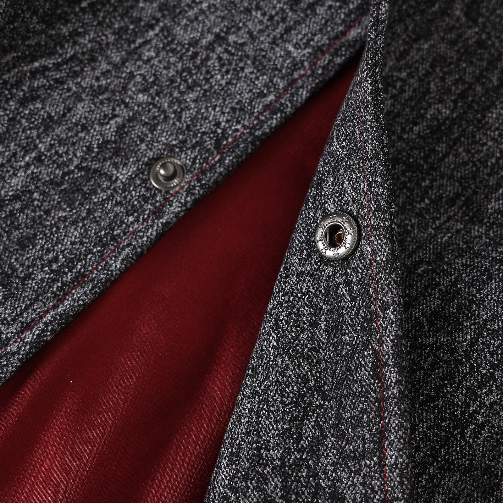 Alabama A&M Black Denim Bomber Jacket