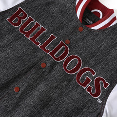 Alabama A&M Black Denim Bomber Jacket