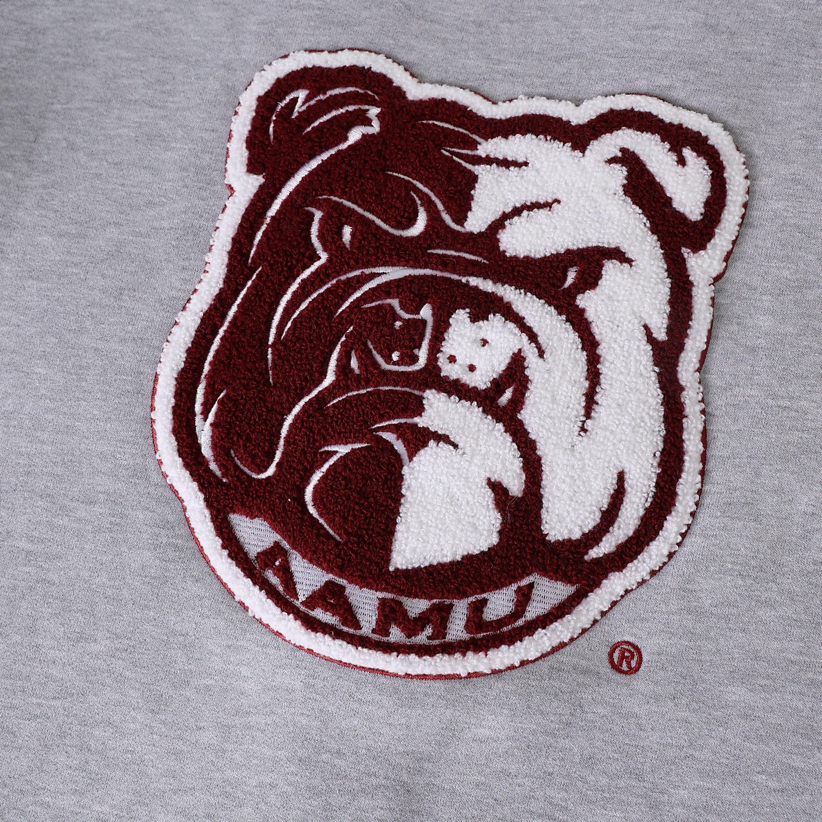 Alabama A&M Grey Fleece Cardigan