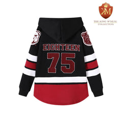 Alabama A&M Black Hockey Hoodie