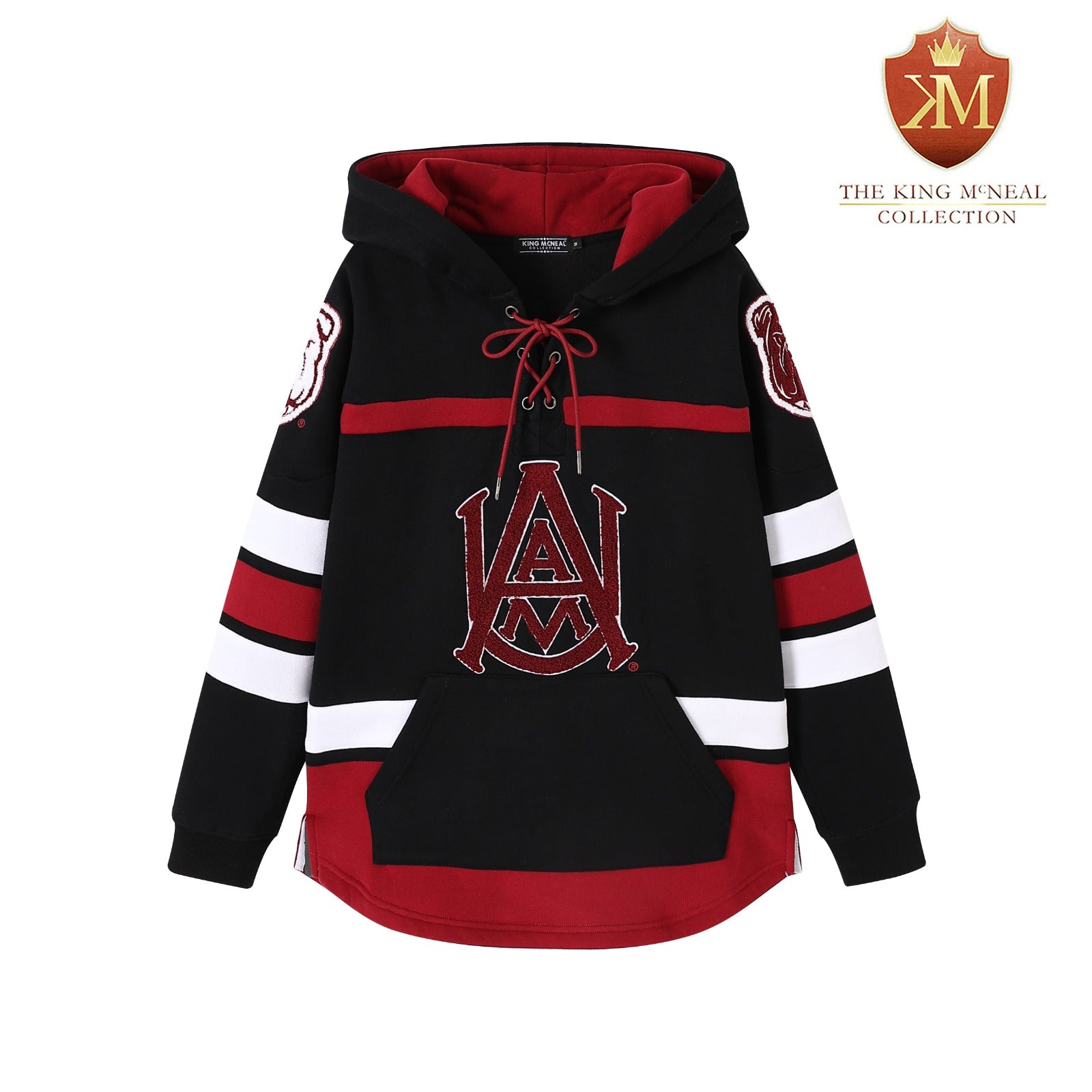 Alabama A&M Black Hockey Hoodie