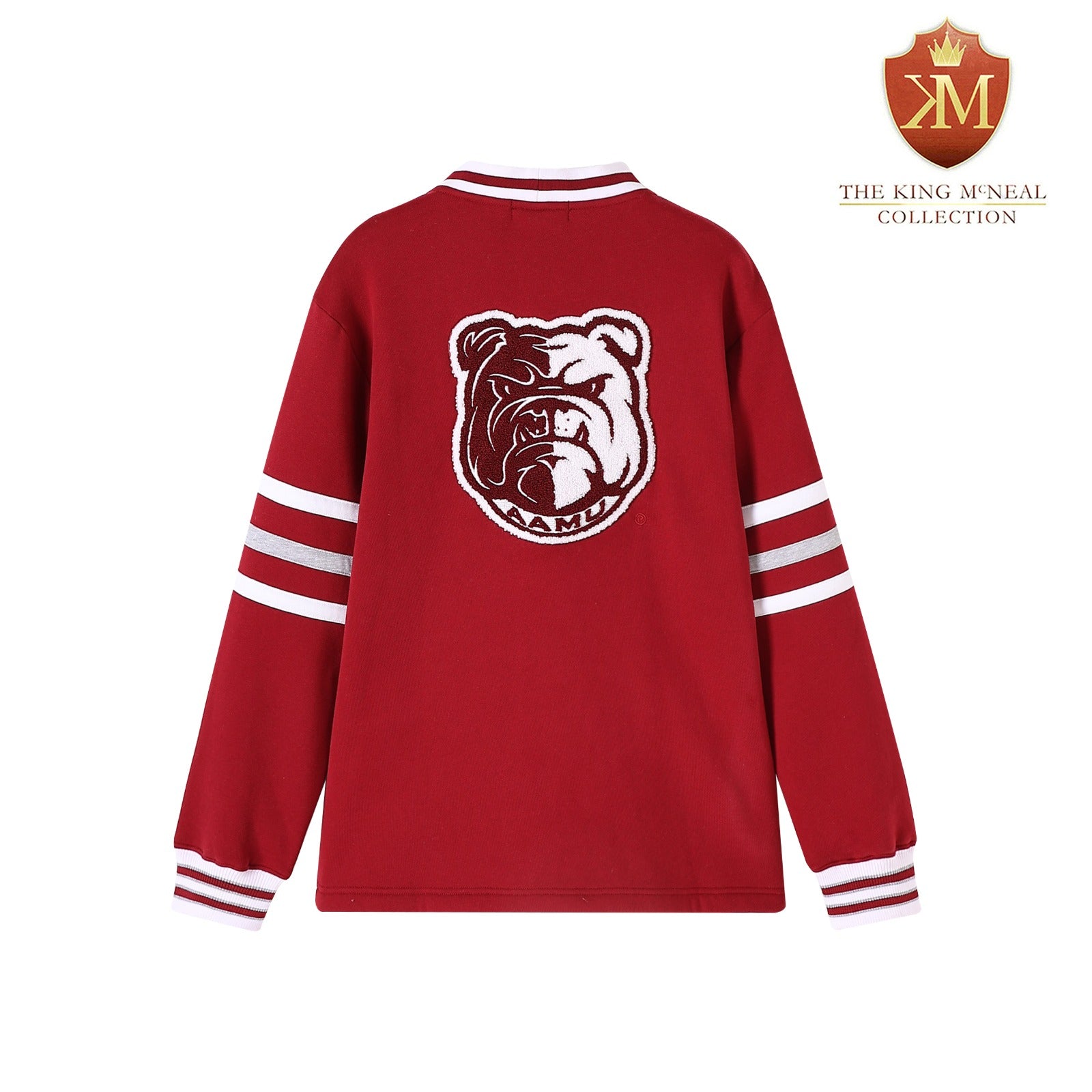 Alabama A&M Maroon Fleece Cardigan