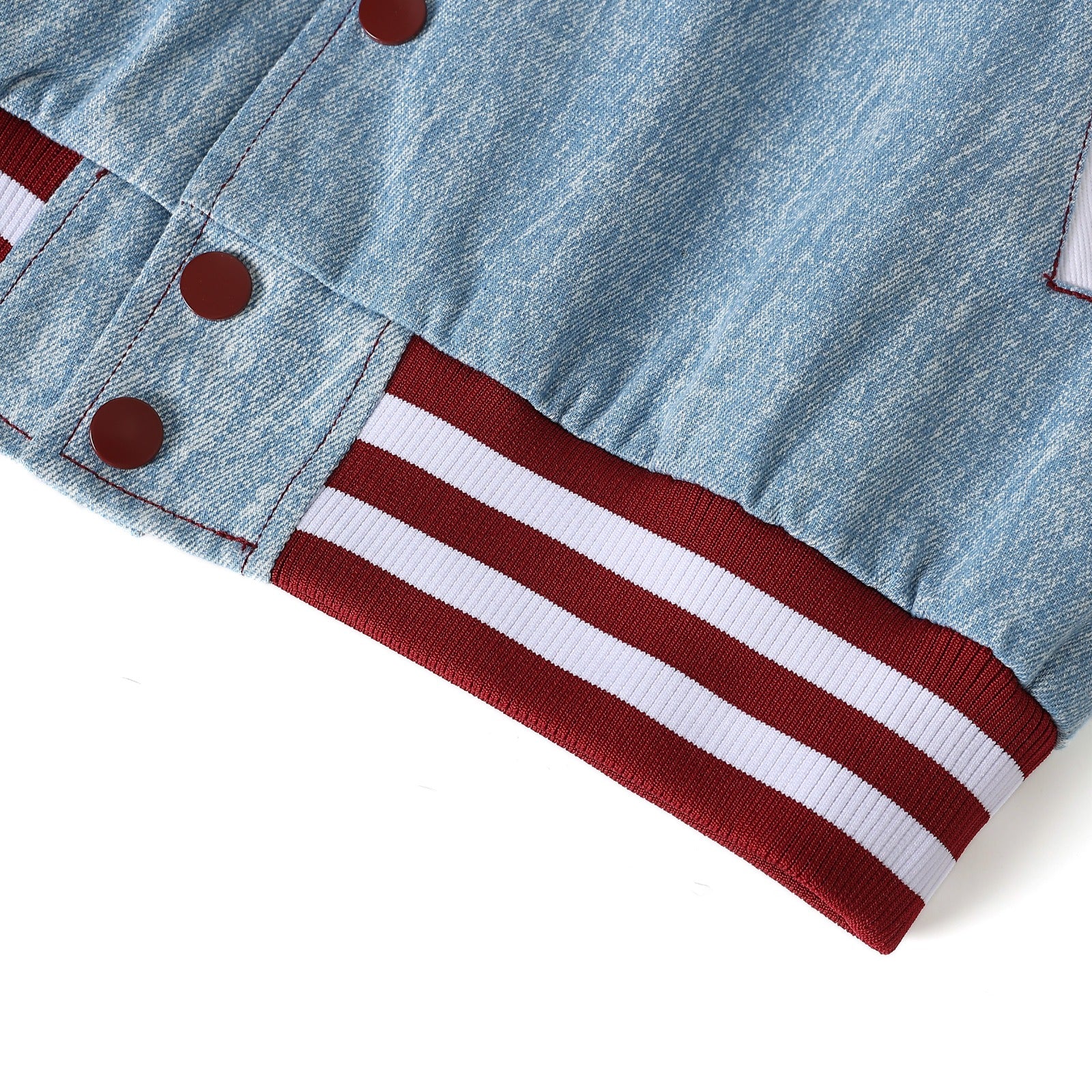 Alabama A&M Denim Bomber Jacket