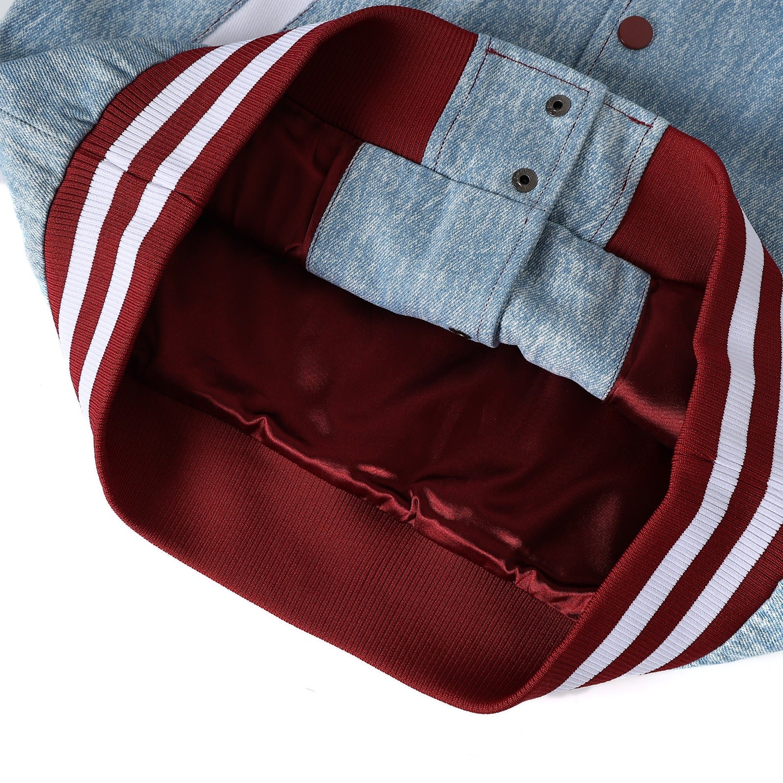 Alabama A&M Denim Bomber Jacket