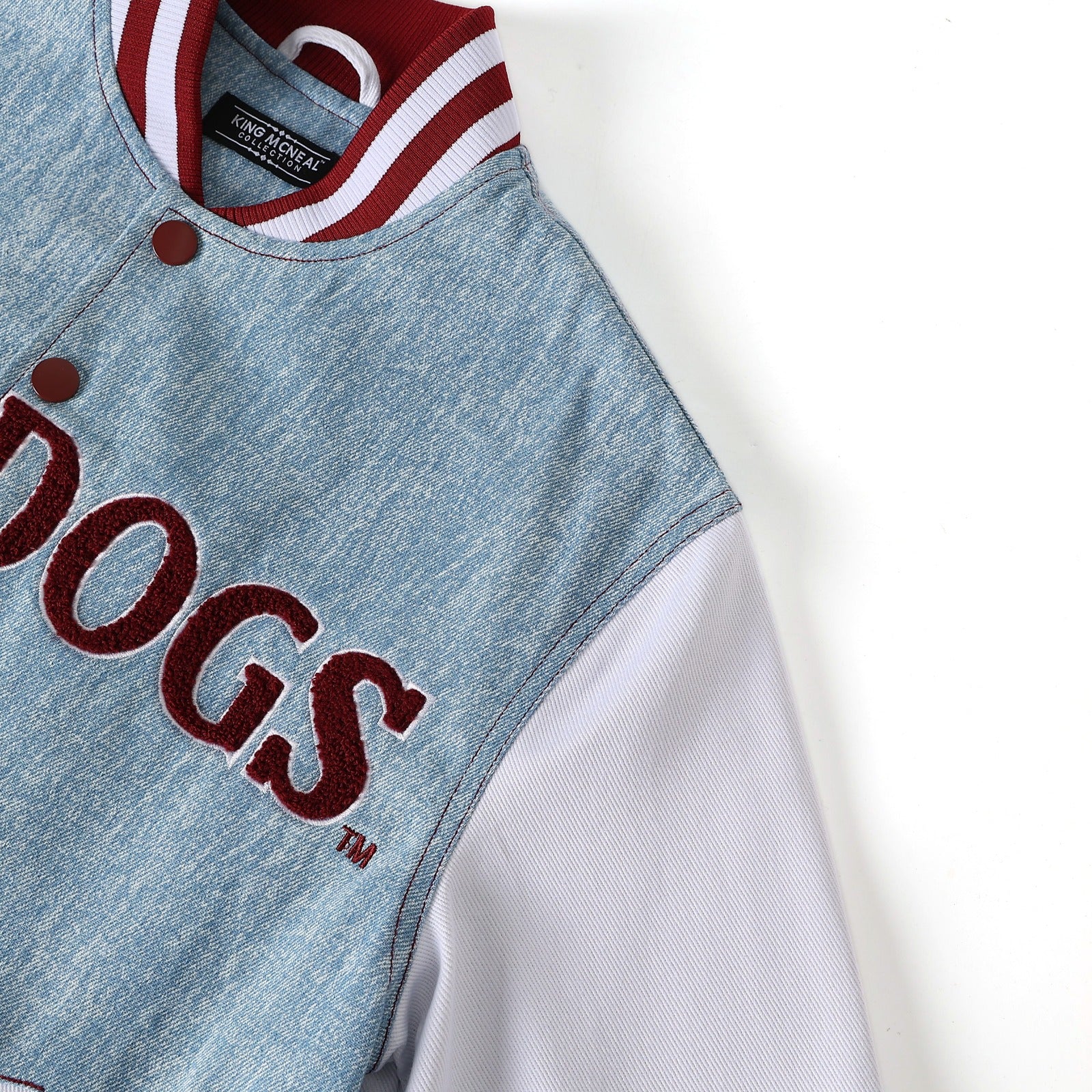 Alabama A&M Denim Bomber Jacket
