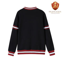 Alabama A&M Black Bulldog Pocket Crewneck