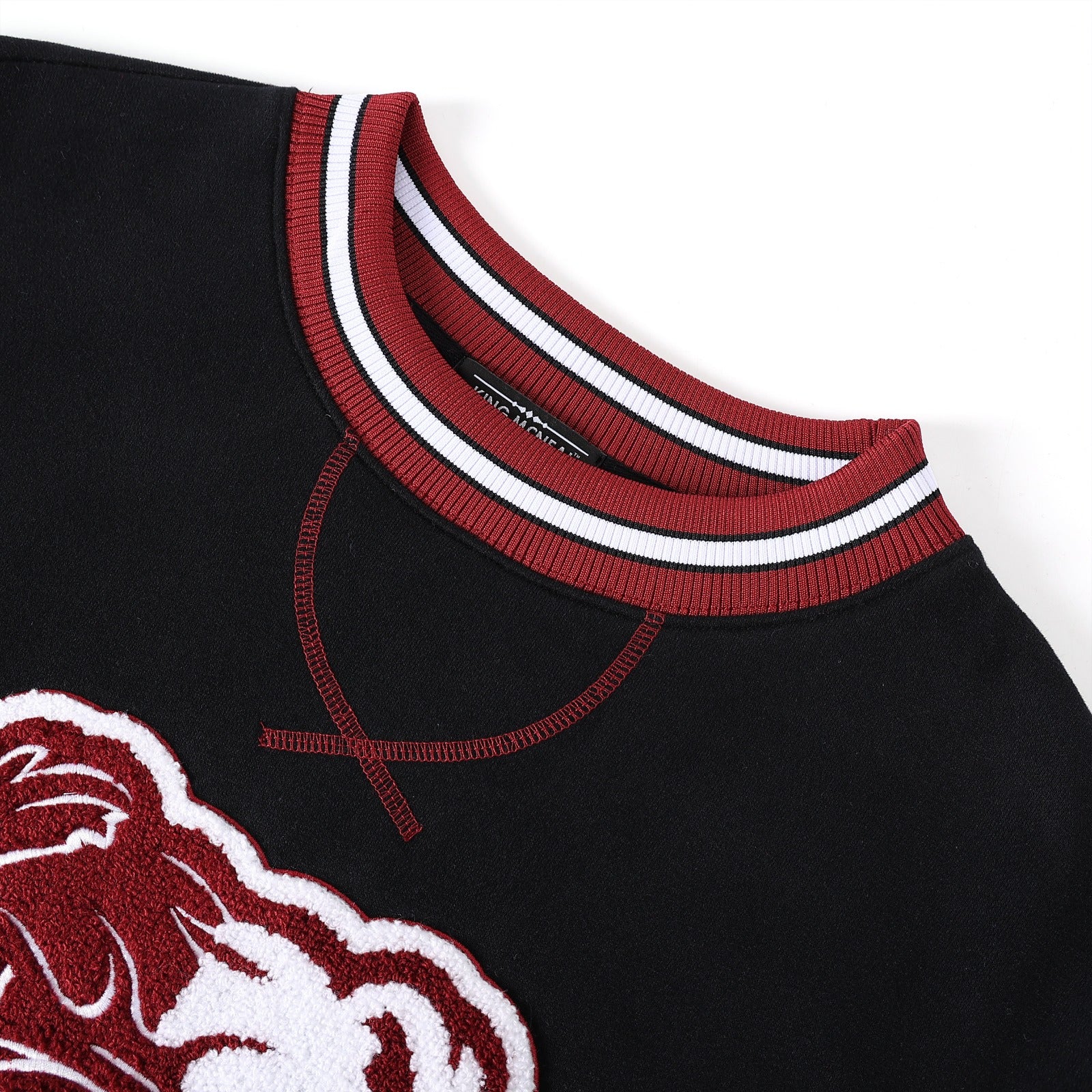 Alabama A&M Black Bulldog Pocket Crewneck