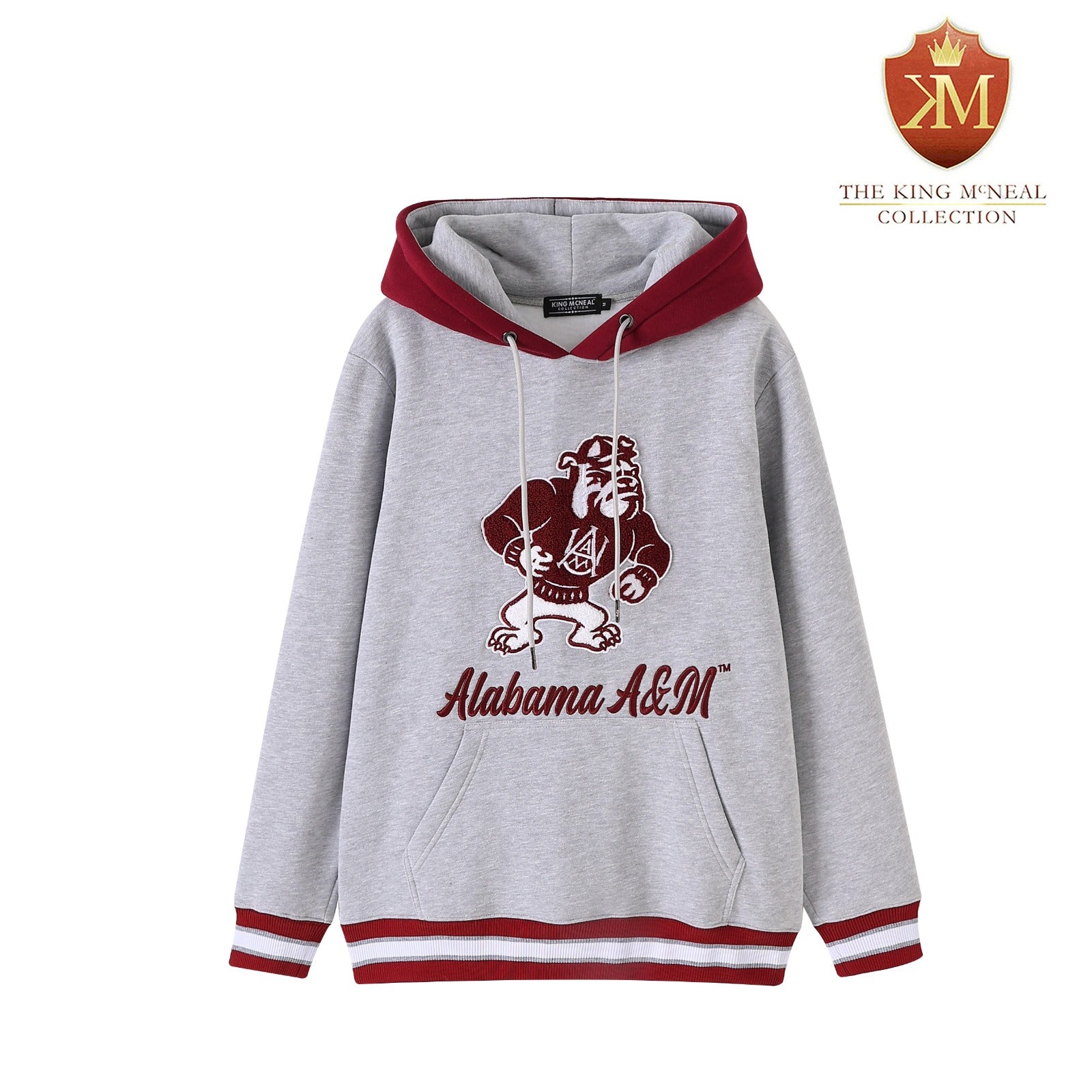 Alabama A&M Grey Chenille Hoodie