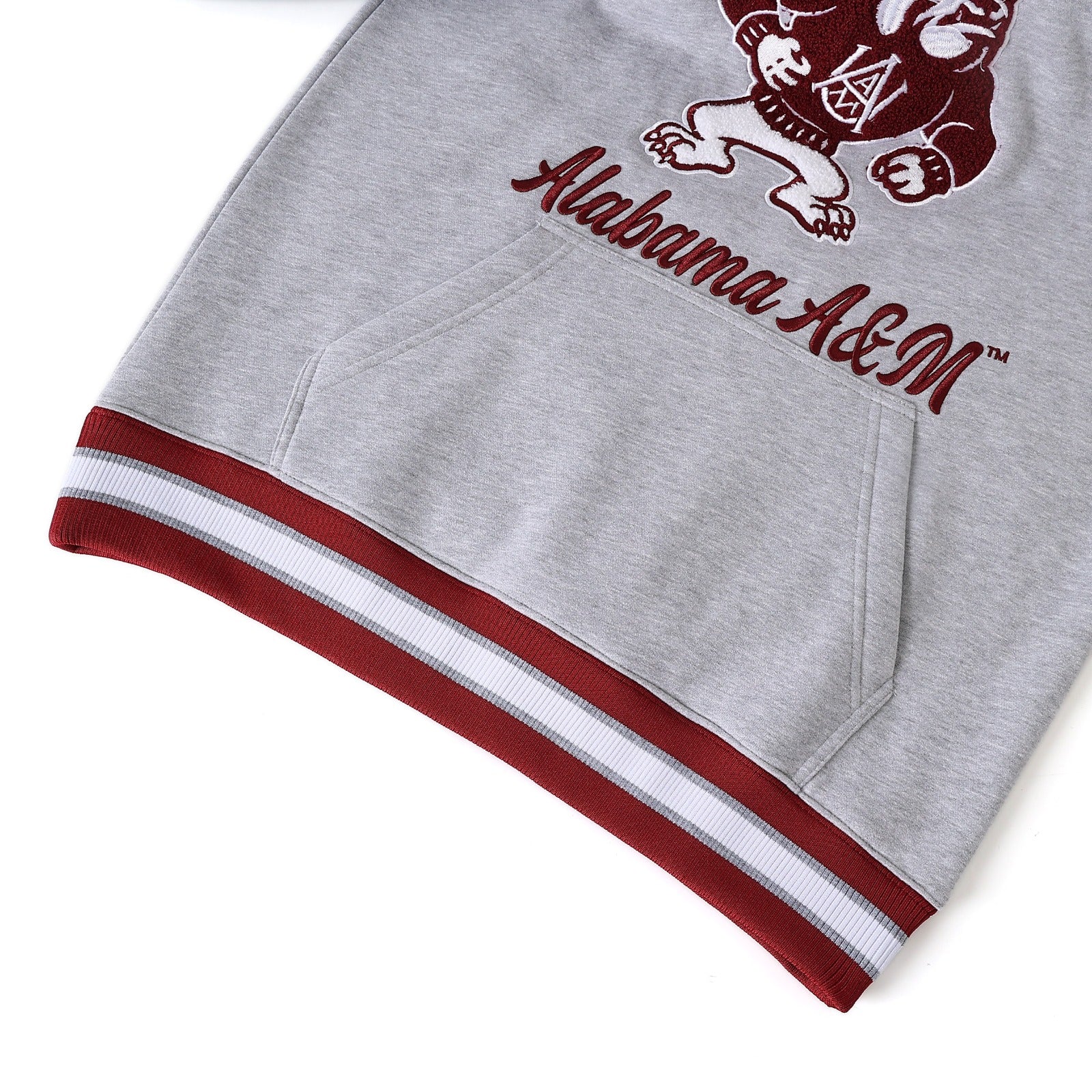 Alabama A&M Grey Chenille Hoodie