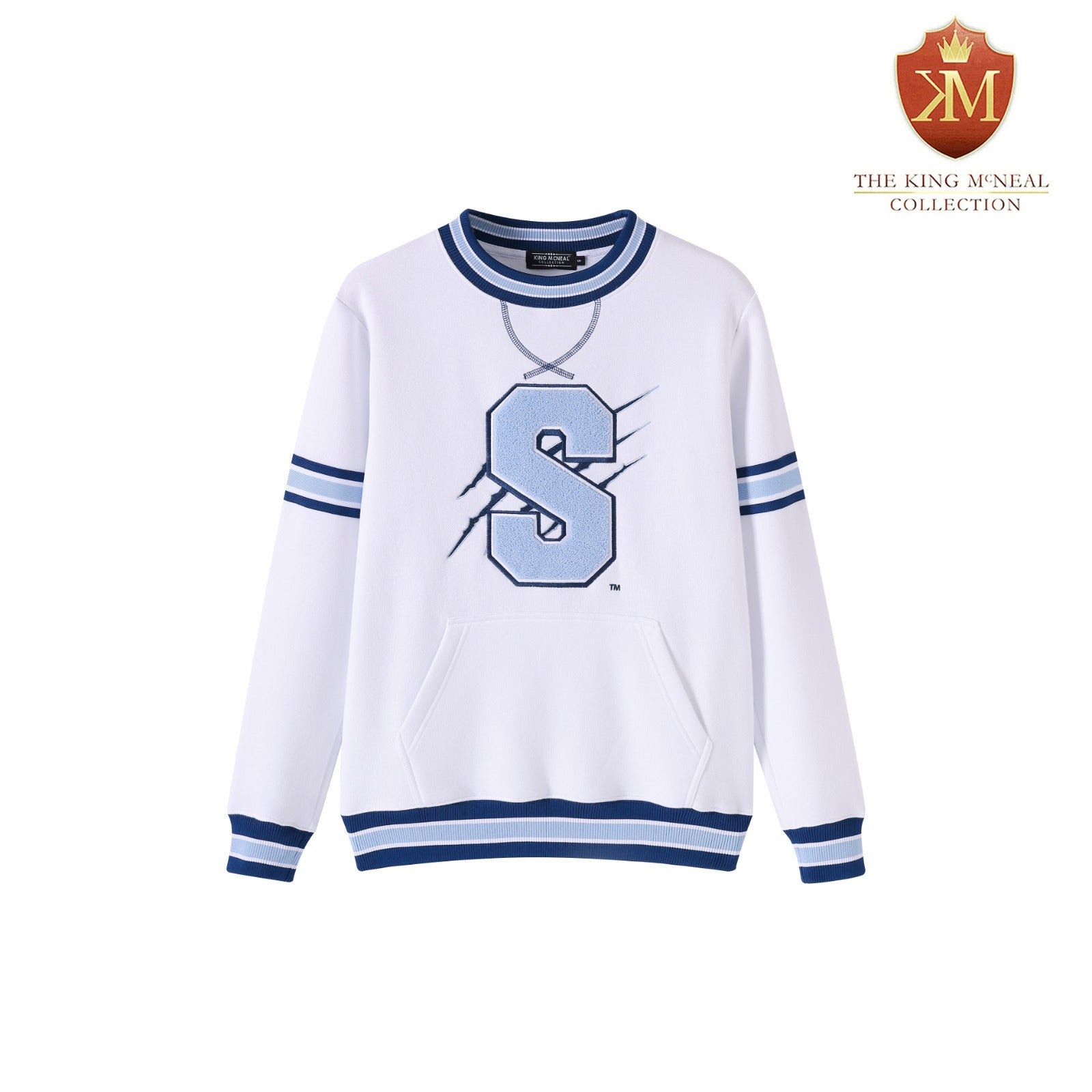 Spelman College White Pocket Crewneck