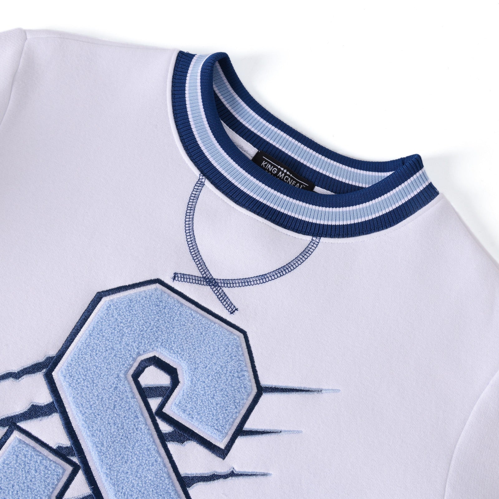 Spelman College White Pocket Crewneck