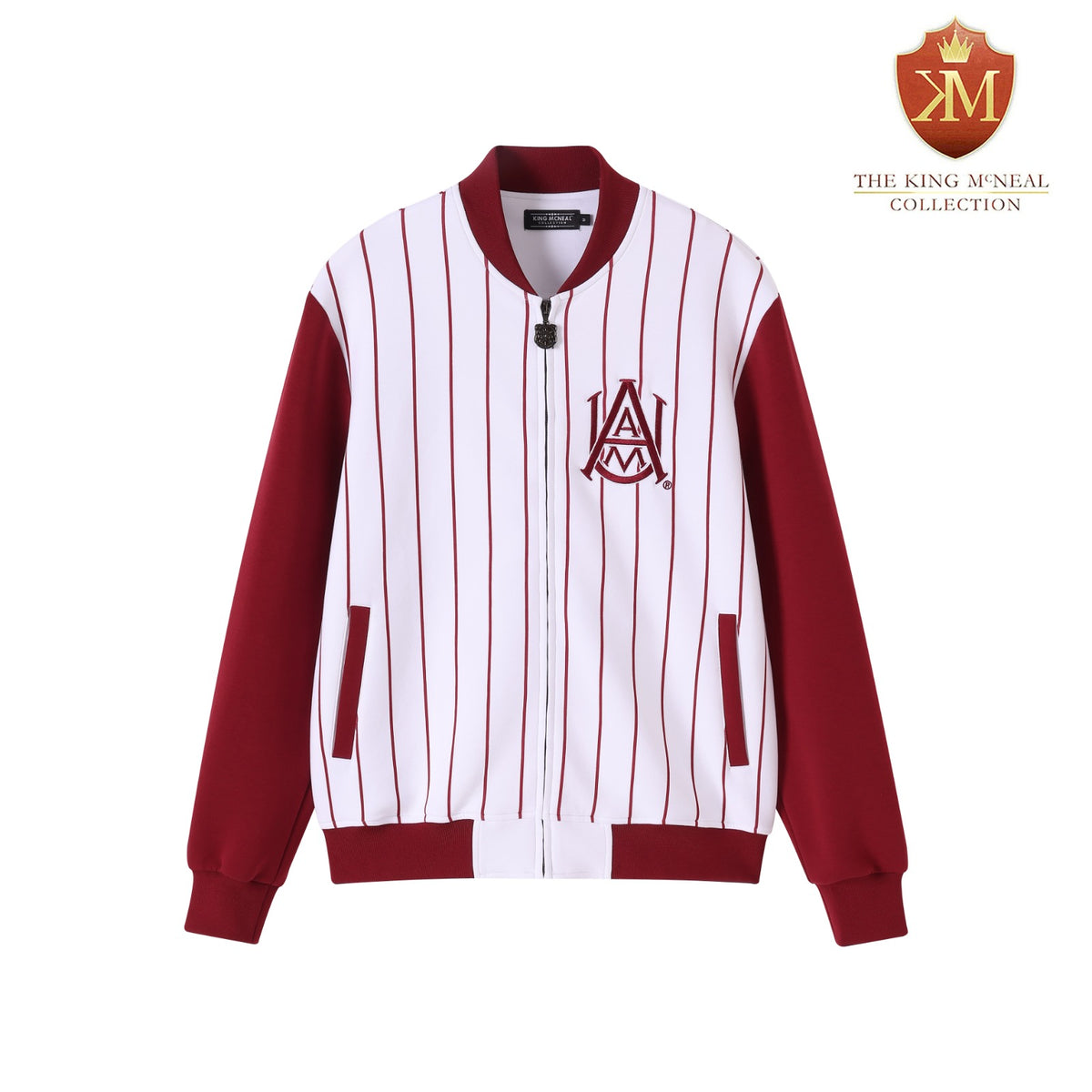 Alabama A&M Pinstripe Air Tech Jacket