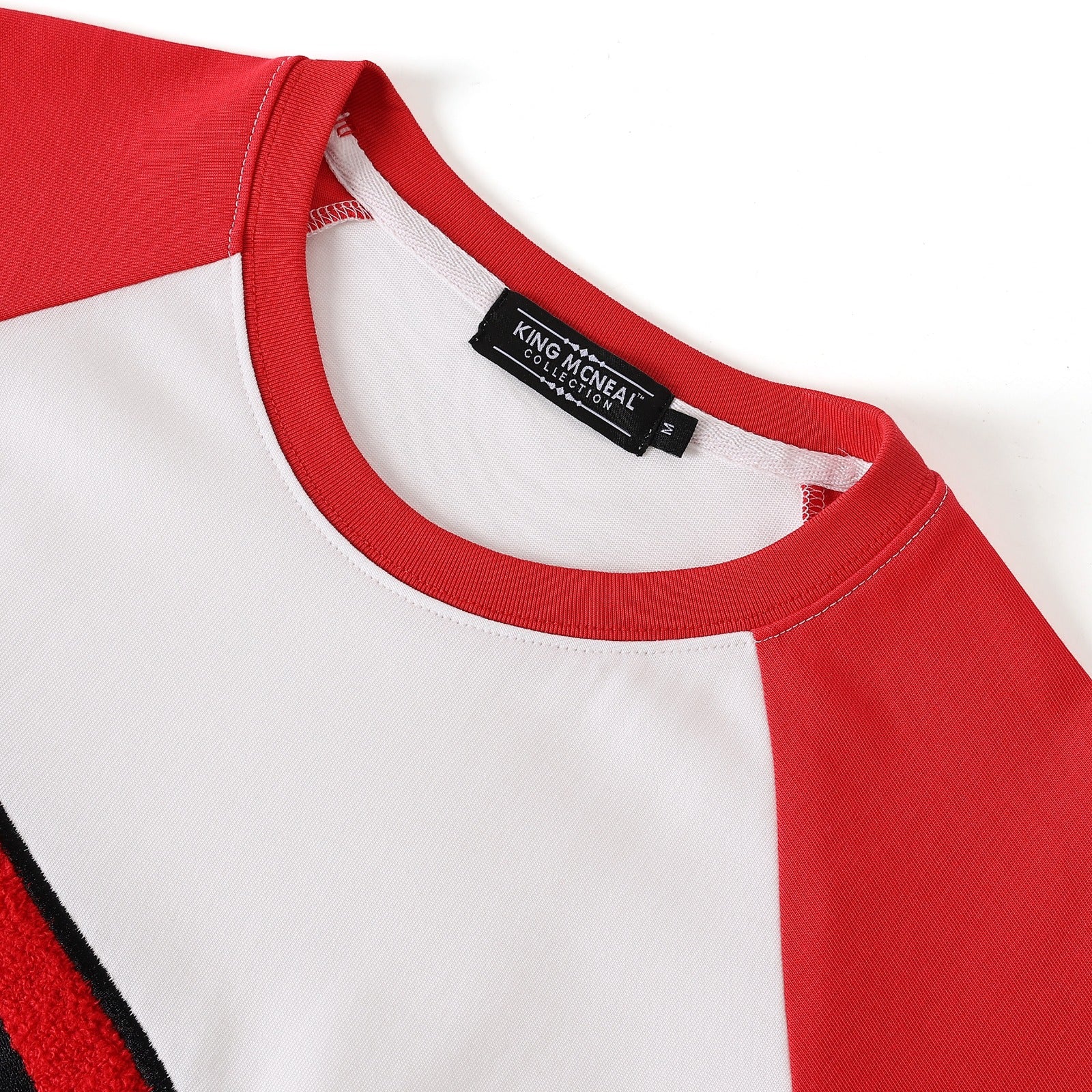 Illinois State Premium Redbirds White Raglan Chenille Shirt