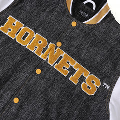 Alabama State Black Denim Bomber Jacket