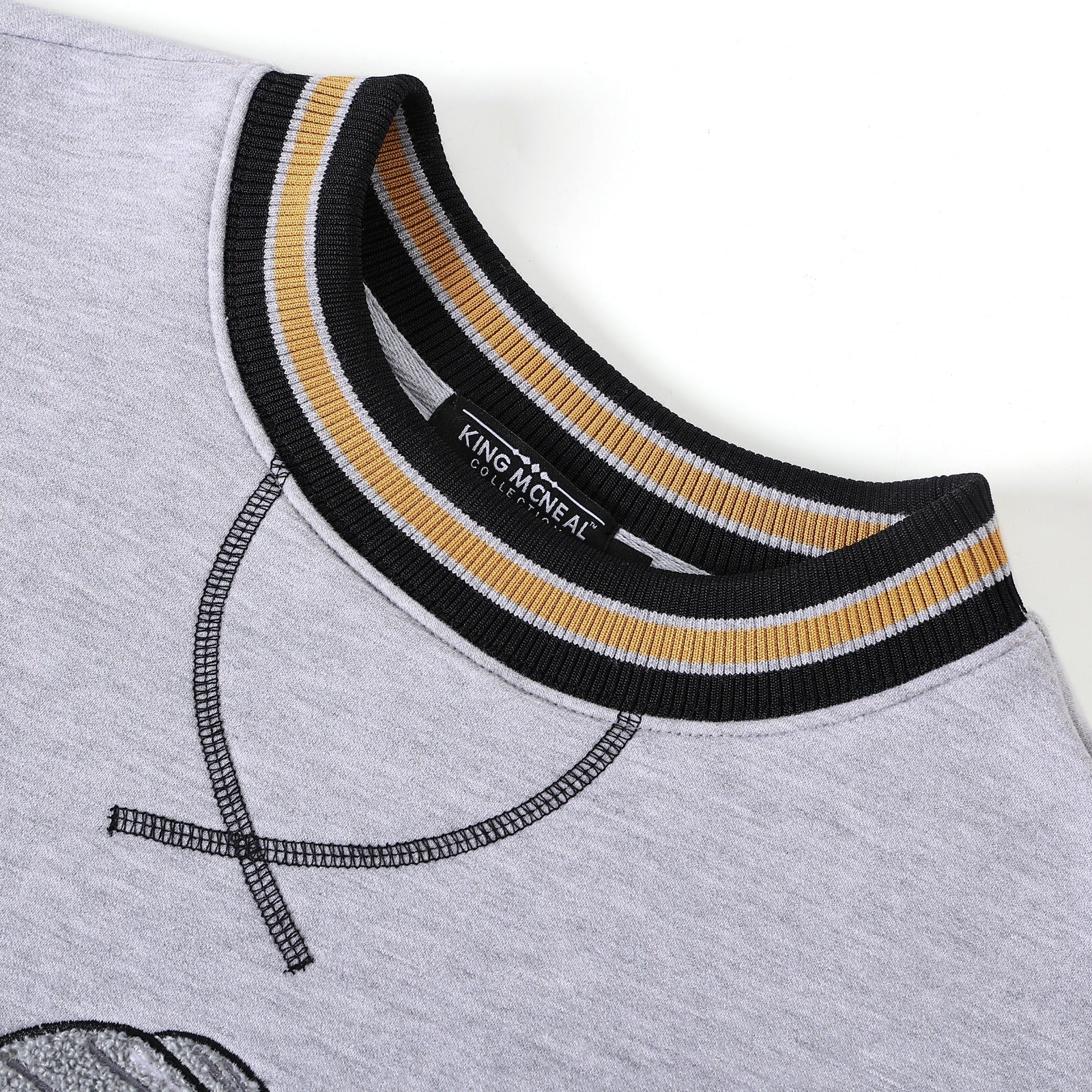 Alabama State Heather Grey Pocket Crewneck