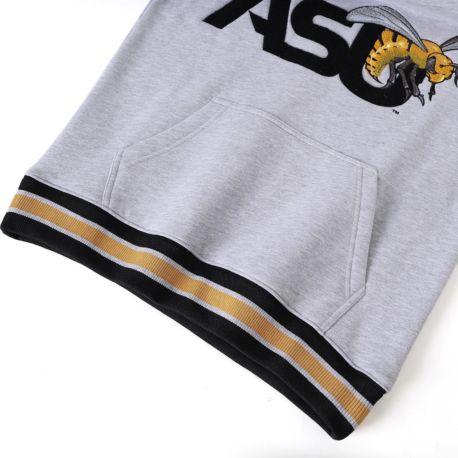 Alabama State Heather Grey Pocket Crewneck