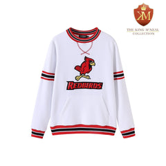 Illinois State White Redbirds Pocket Crewneck