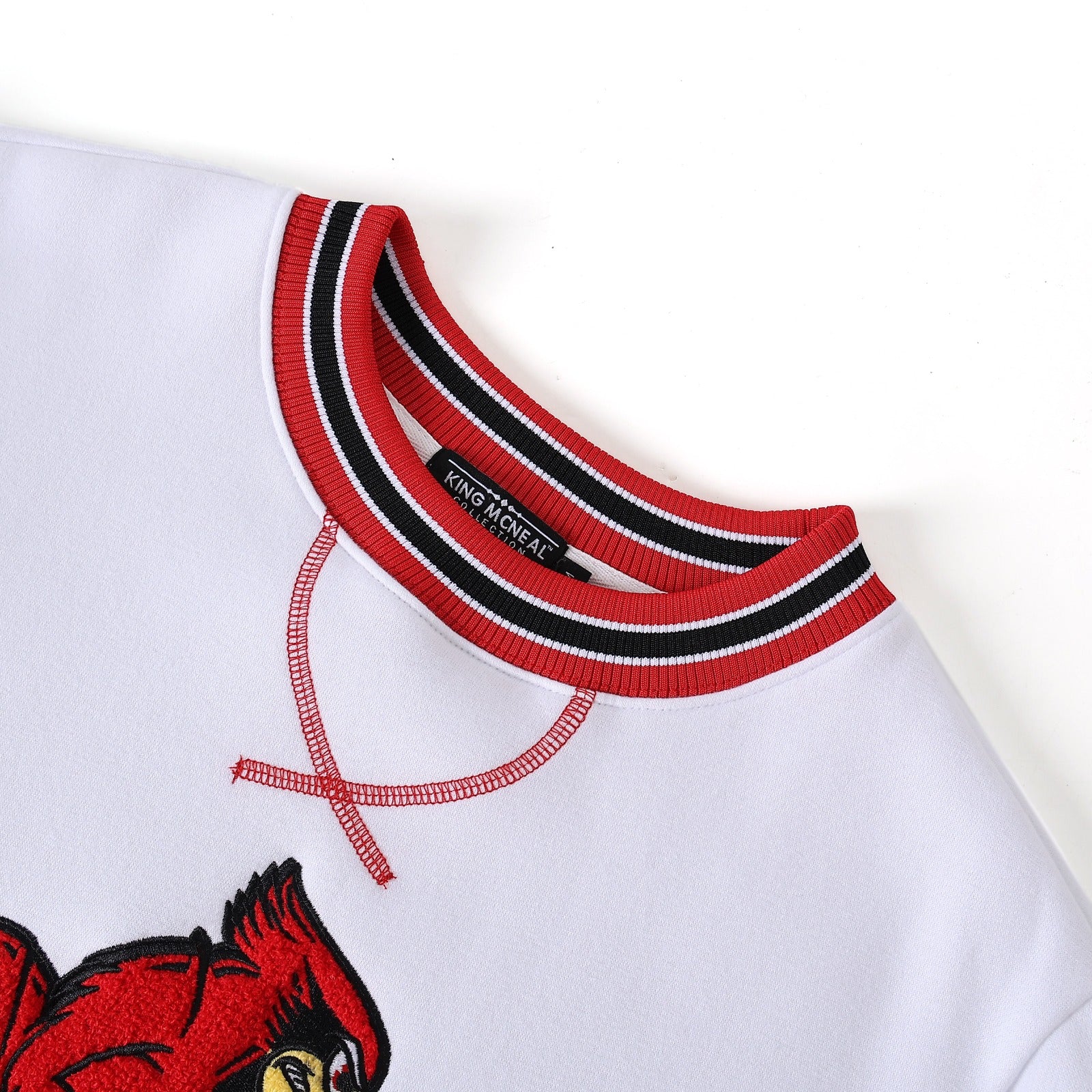 Illinois State White Redbirds Pocket Crewneck