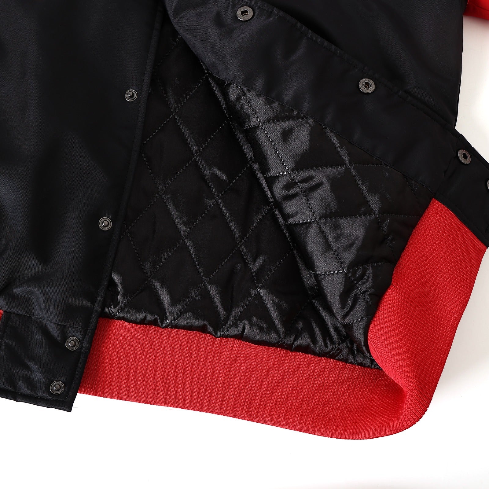 Illinois State Black Bomber Jacket