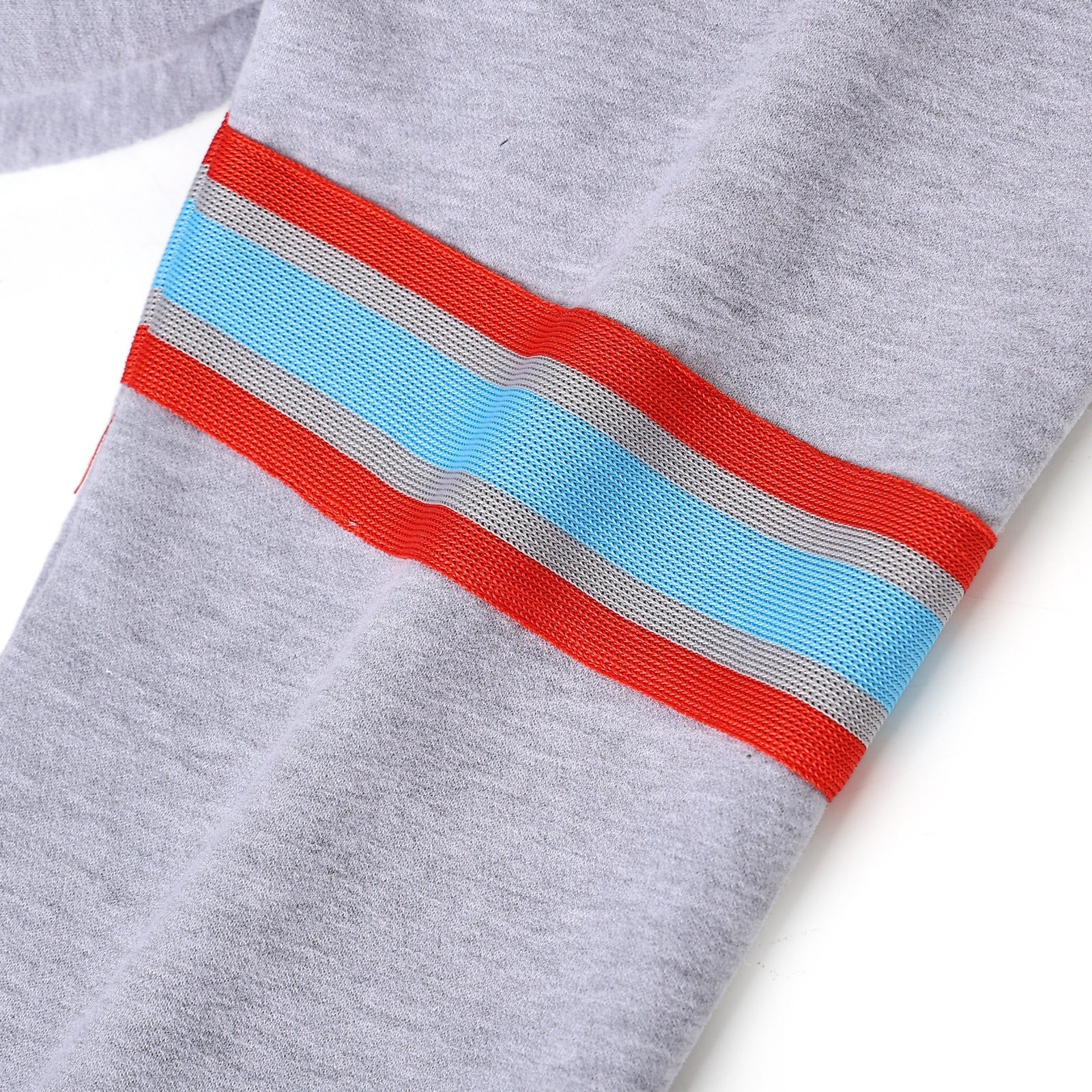 Delaware State Heather Grey Pocket Crewneck