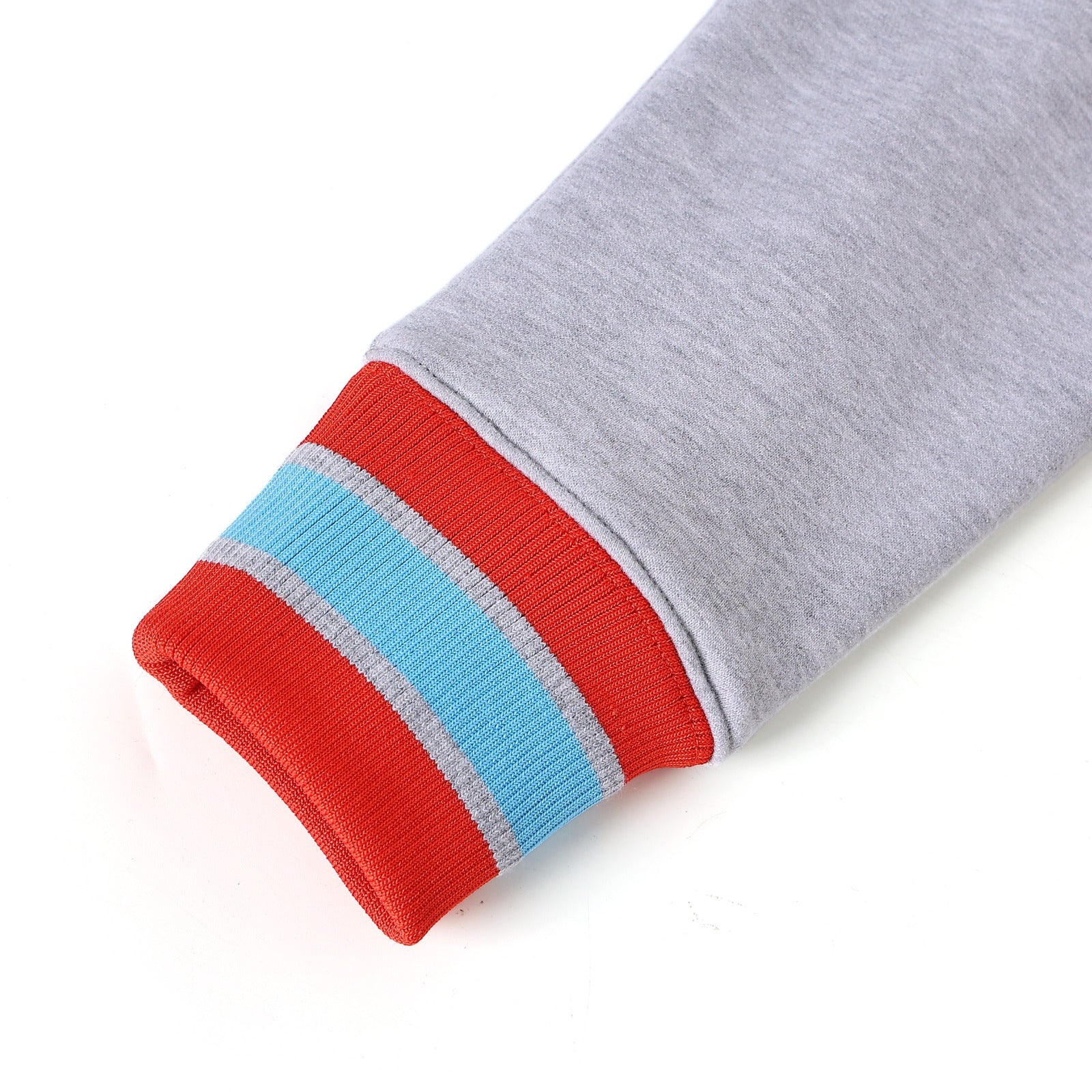 Delaware State Heather Grey Pocket Crewneck